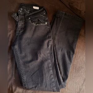 Sexy Couture Women's Black Boot Cut Jeans